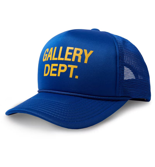 Gallery Dept Logo Trucker Hat Blue