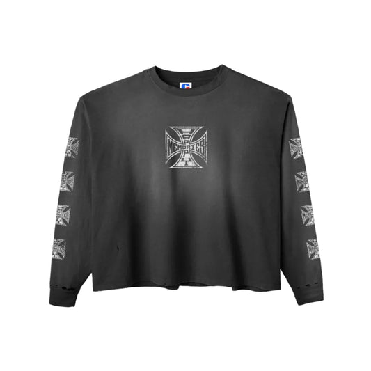 HMDD Biker Longsleeve Vintage Black